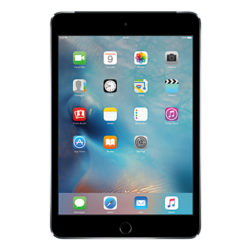 Apple iPad mini 4, Apple A8, iOS, 7.9, Wi-Fi & Cellular, 128GB Space Grey